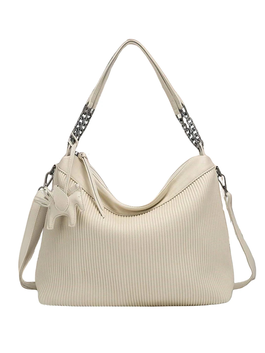 Bolsa Grande Canelado Soft Bege EstiloE, Bolsa Feminina Grande, Bolsa de Ombro, Bolsa Grande, Bolsa Grande Feminina, Bolsa Casual, Bolsa Bege Grande