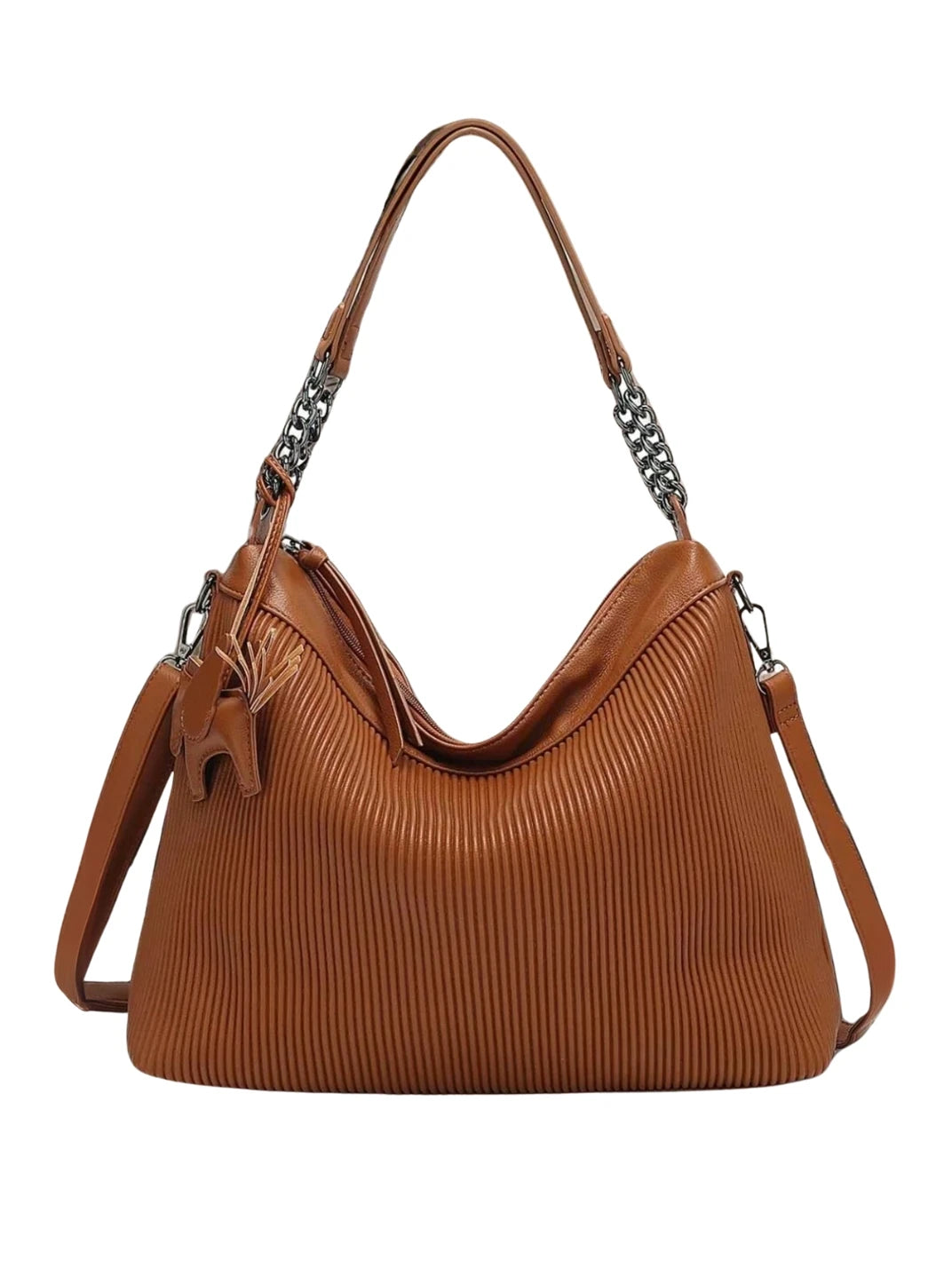 Bolsa Grande Canelado Soft Caramelo EstiloE, Bolsa Feminina Grande, Bolsa de Ombro, Bolsa Grande, Bolsa Grande Feminina, Bolsa Casual, Bolsa Caramelo Grande