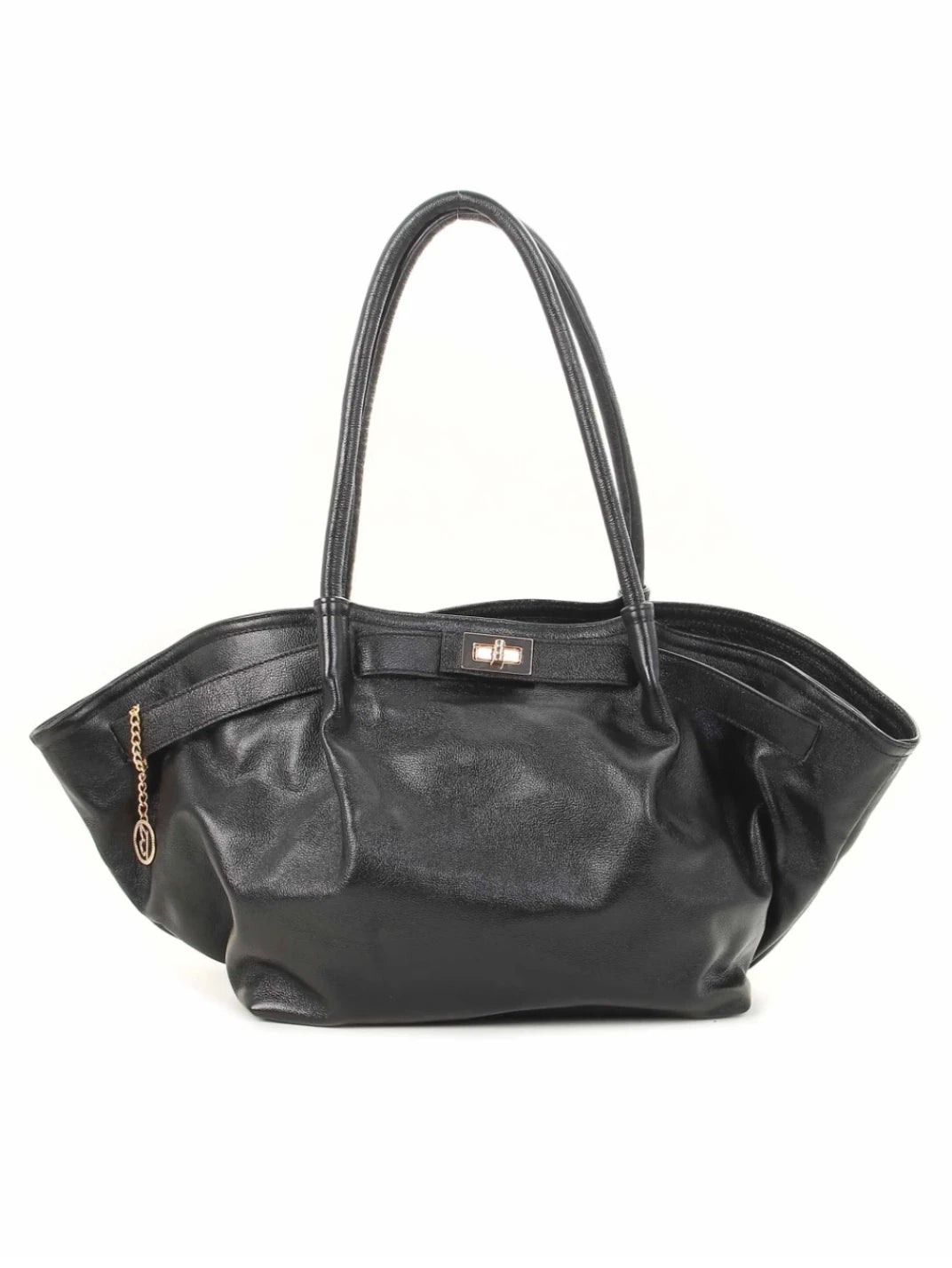 Bolsa Grande Couro Boho Glam Preto - EstiloE, Bolsa Feminina Grande, Bolsa de Ombro, Bolsa Grande, Bolsa Grande Feminina, Bolsa Casual, Bolsa Grande de Couro, Bolsa de Couro, Bolsa Feminina de Couro, Bolsa Elegante, Bolsa de Couro Legítimo