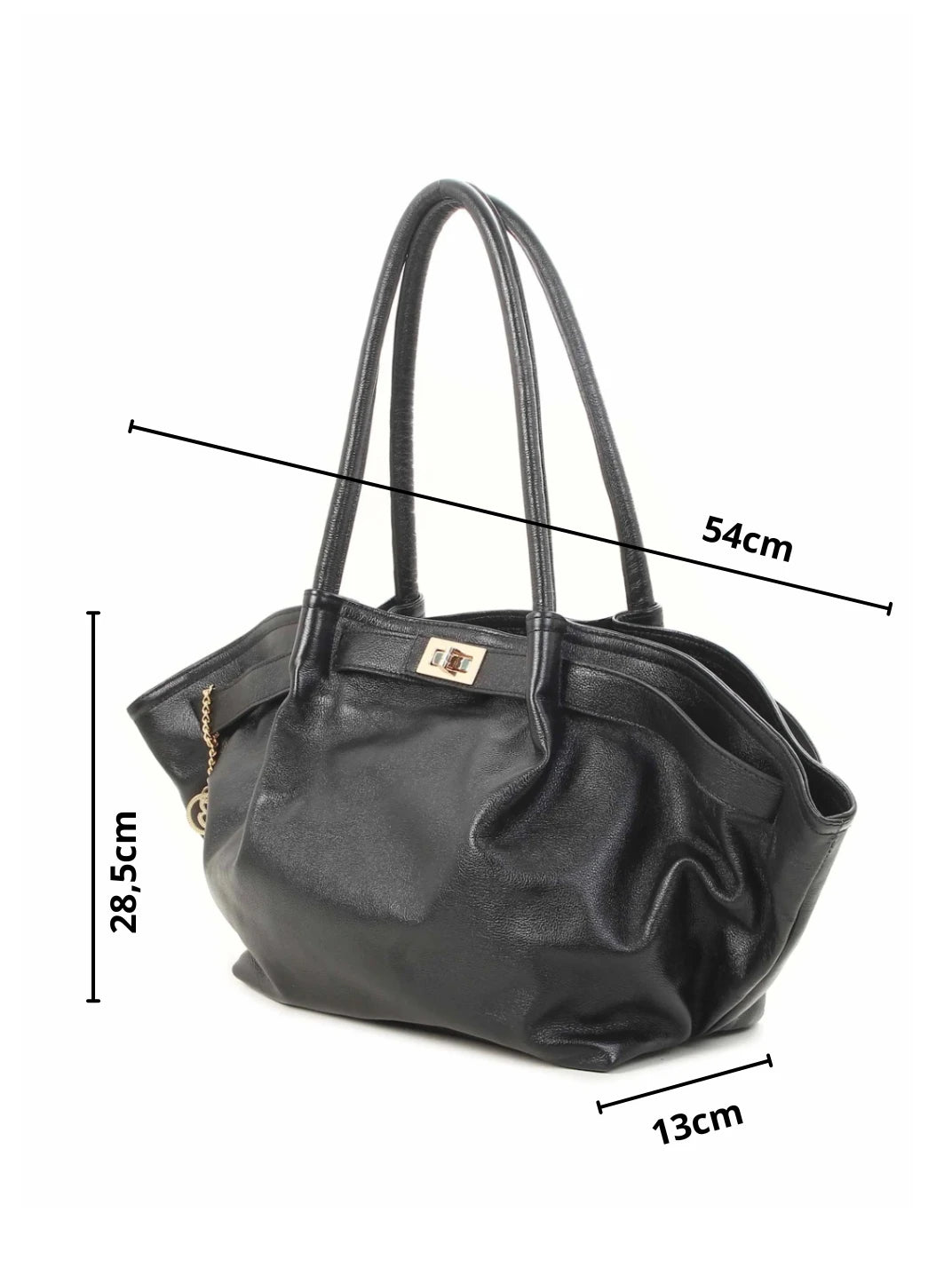 Bolsa Grande Couro Boho Glam Preto - EstiloE, Bolsa Feminina Grande, Bolsa de Ombro, Bolsa Grande, Bolsa Grande Feminina, Bolsa Casual, Bolsa Grande de Couro, Bolsa de Couro, Bolsa Feminina de Couro, Bolsa Elegante, Bolsa de Couro Legítimo