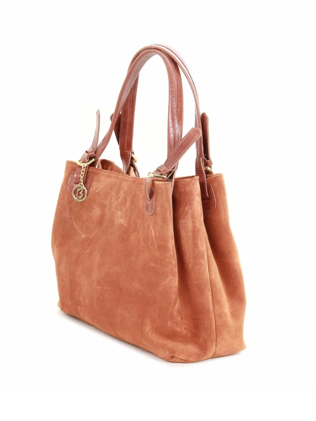 Bolsa Grande Couro Camurça Boho - EstiloE, Bolsa Feminina Grande, Bolsa de Ombro, Bolsa Grande, Bolsa Grande Feminina, Bolsa Casual, Bolsa Grande de Couro, Bolsa de Couro, Bolsa Feminina de Couro, Bolsa Couro Camurça, Bolça de Camurça, Bolsa de Couro Legítimo
