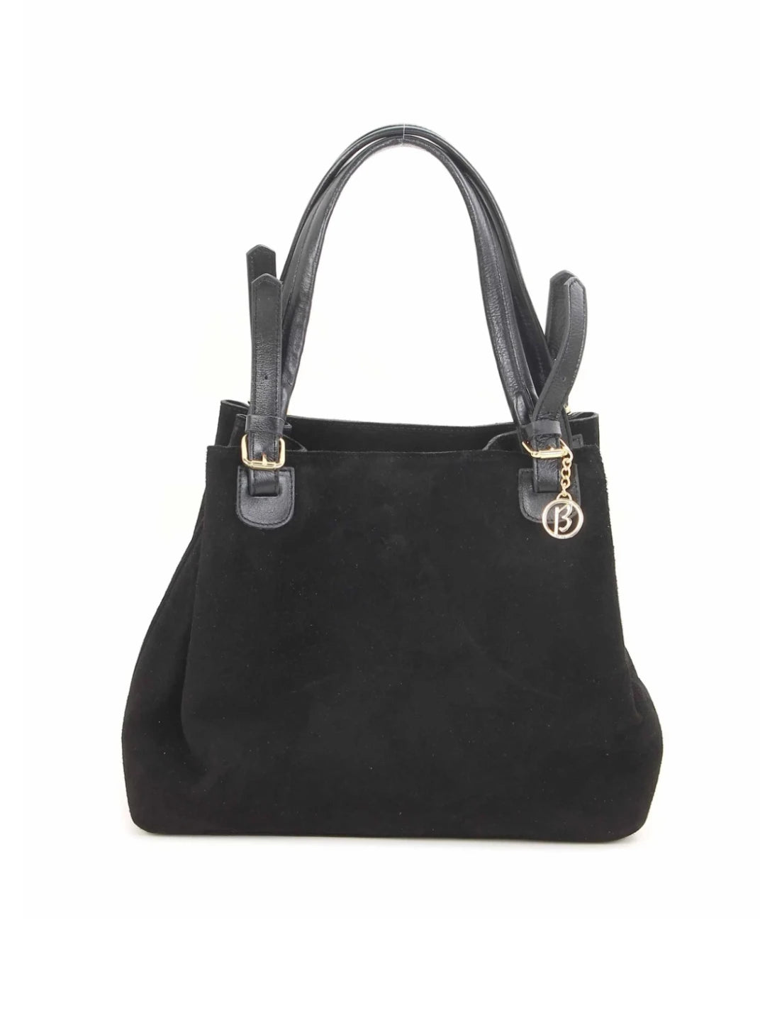 Bolsa Grande Couro Camurça Boho Preta - EstiloE, Bolsa Feminina Grande, Bolsa de Ombro, Bolsa Grande, Bolsa Grande Feminina, Bolsa Casual, Bolsa Grande de Couro, Bolsa de Couro, Bolsa Feminina de Couro, Bolsa Couro Camurça, Bolça de Camurça, Bolsa de Couro Legítimo, Bolsa de Couro Preta
