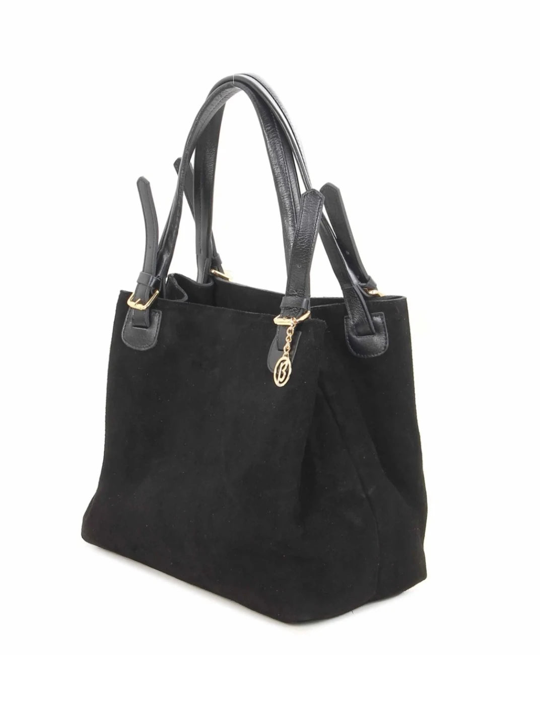 Bolsa Grande Couro Camurça Boho Preta - EstiloE, Bolsa Feminina Grande, Bolsa de Ombro, Bolsa Grande, Bolsa Grande Feminina, Bolsa Casual, Bolsa Grande de Couro, Bolsa de Couro, Bolsa Feminina de Couro, Bolsa Couro Camurça, Bolça de Camurça, Bolsa de Couro Legítimo