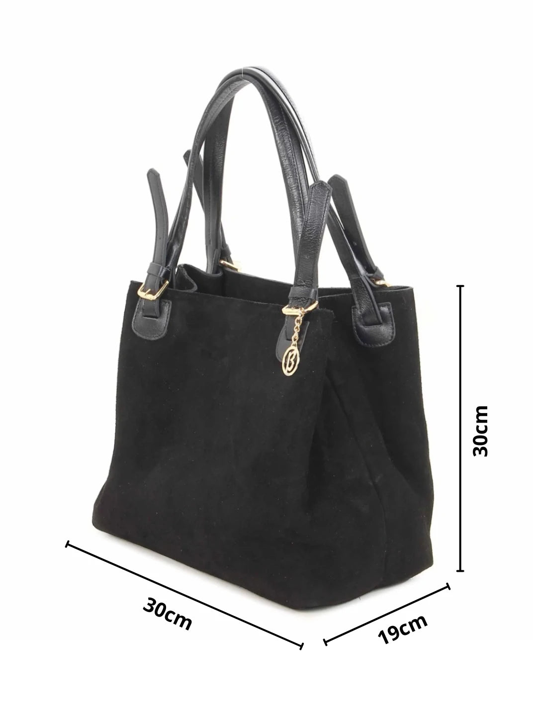 Bolsa Grande Couro Camurça Boho Preta - EstiloE, Bolsa Feminina Grande, Bolsa de Ombro, Bolsa Grande, Bolsa Grande Feminina, Bolsa Casual, Bolsa Grande de Couro, Bolsa de Couro, Bolsa Feminina de Couro, Bolsa Couro Camurça, Bolça de Camurça, Bolsa de Couro Legítimo