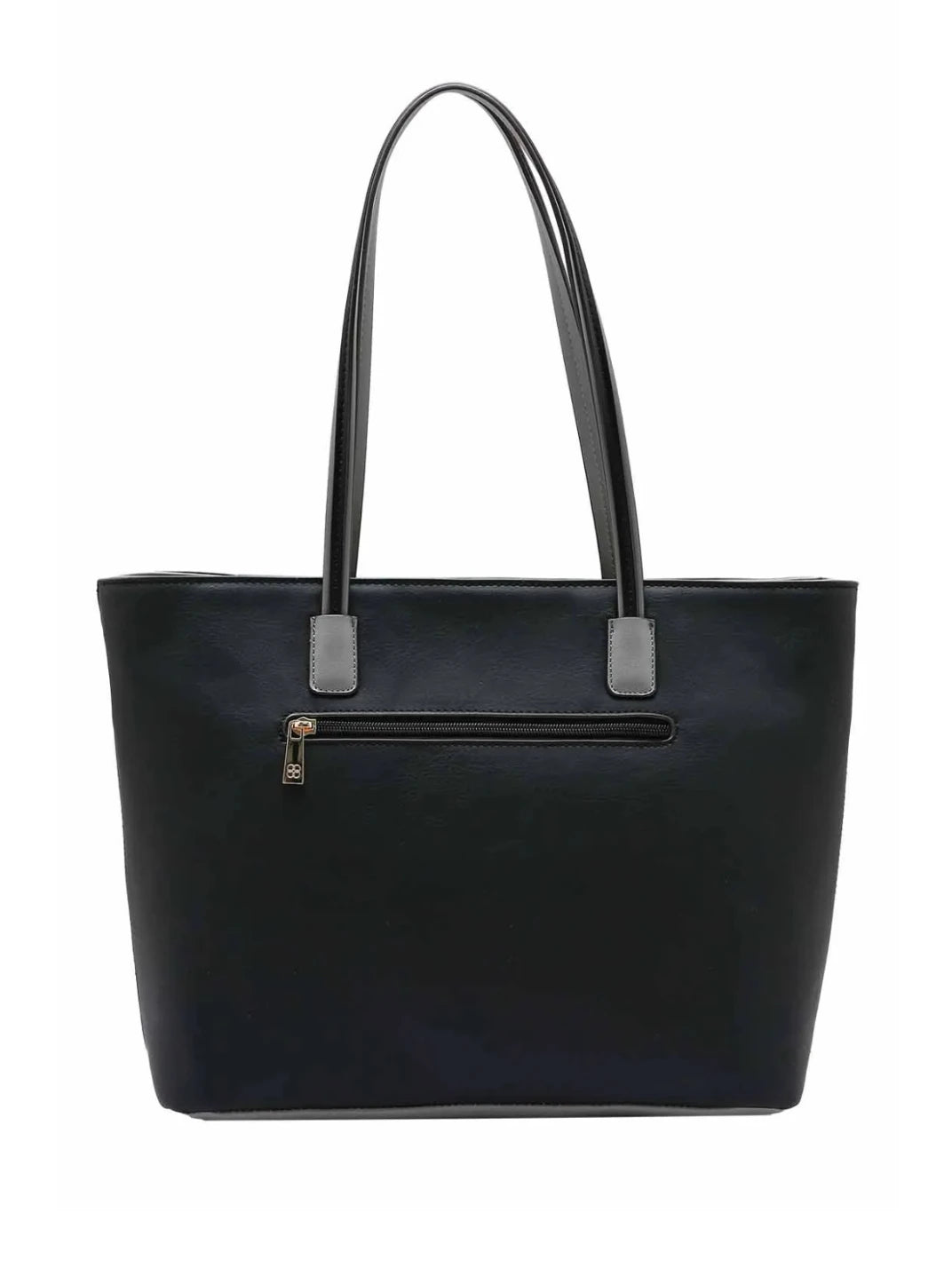 Bolsa Grande Detalhe Listras Chic Preto - EstiloE, Bolsa de Ombro, Bolsa Grande, Bolsa Grande Feminina, Bolsa Casual, Bolsa Feminina, Bolsa Elegante, Bolsa de Couro