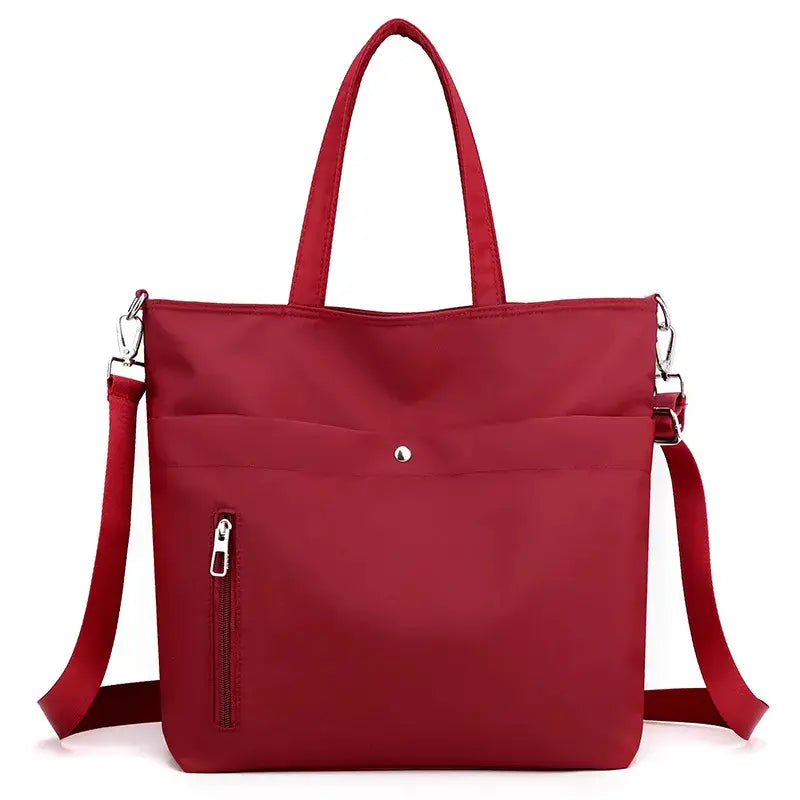 Bolsa Feminina Nylon Elegance Vermelho - Estilo.e
