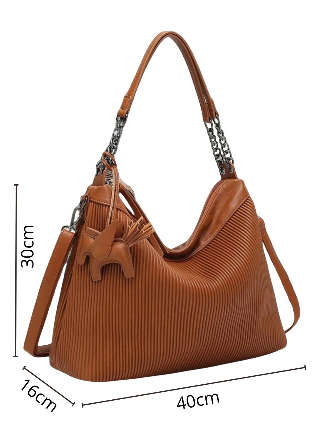 Bolsa Grande Canelado Soft Caramelo EstiloE, Bolsa Feminina Grande, Bolsa de Ombro, Bolsa Grande, Bolsa Grande Feminina, Bolsa Casual, Bolsa Caramelo Grande