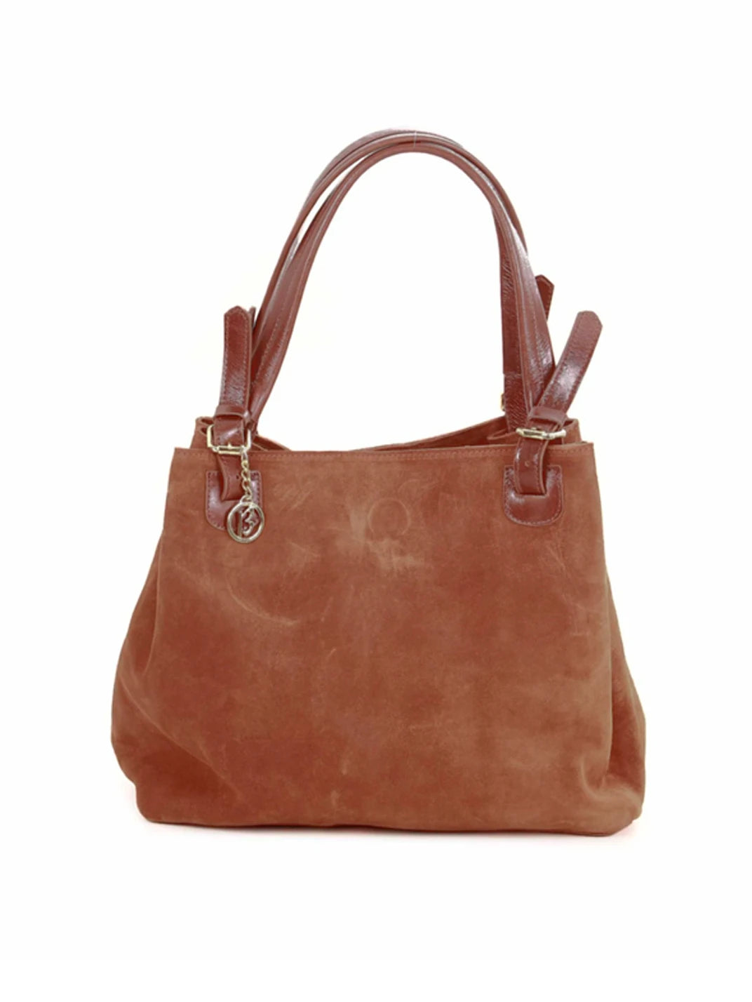 Bolsa Boho Grande Couro Camurça