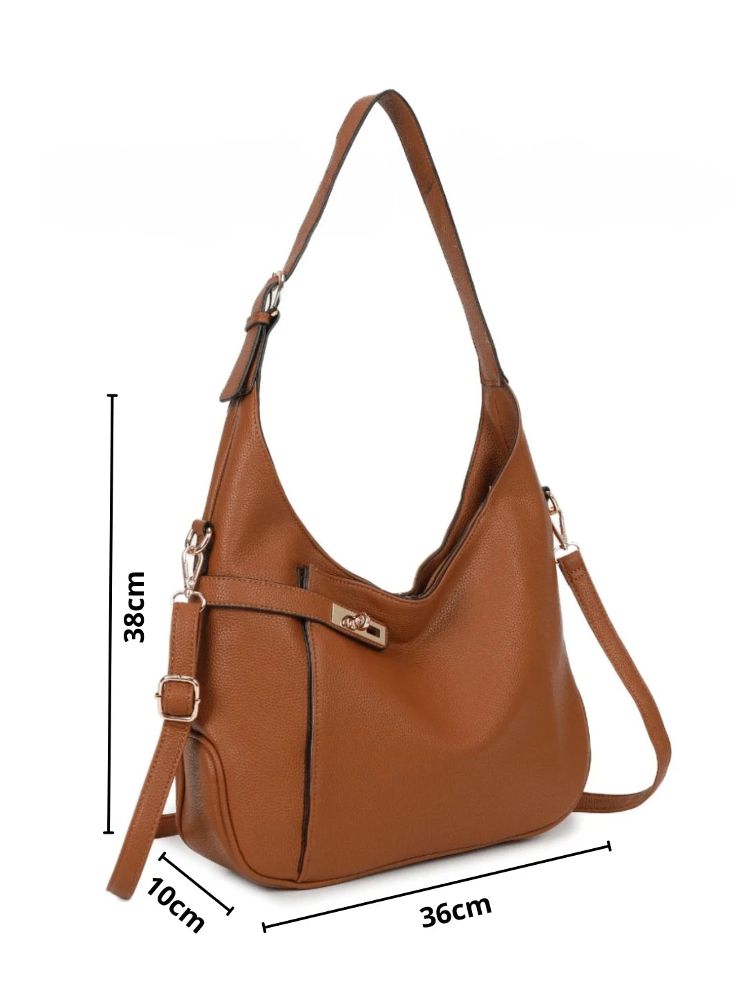 Bolsa Grande com Detalhe Lateral