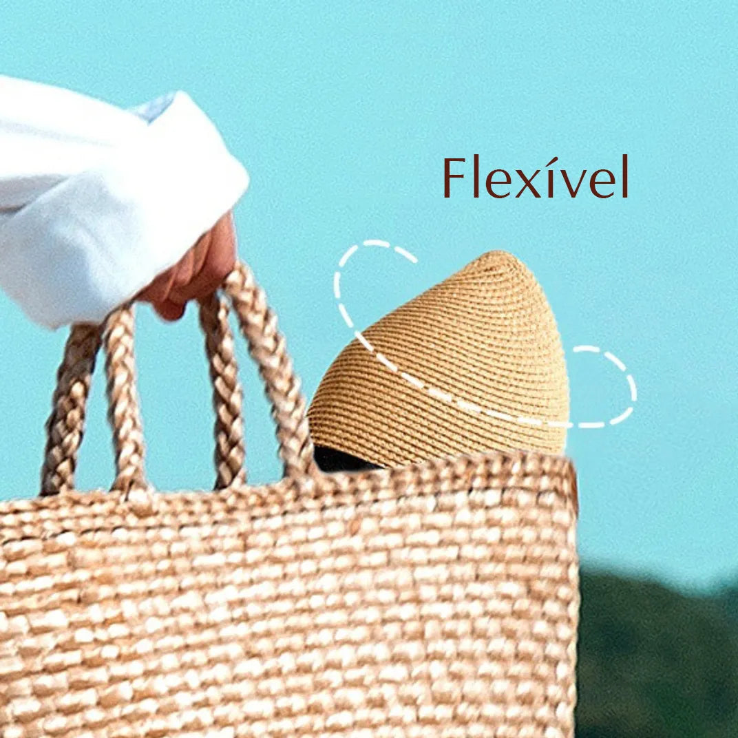 Chapéu de Praia Floppy Aba Larga EstiloE, Chapéu Floppy de Aba Larga, Chapéu Feminino, Chapéu de Praia Floppy, Chapéu de Praia de Aba Larga, Chapéu de Praia, Chapéu de Palha