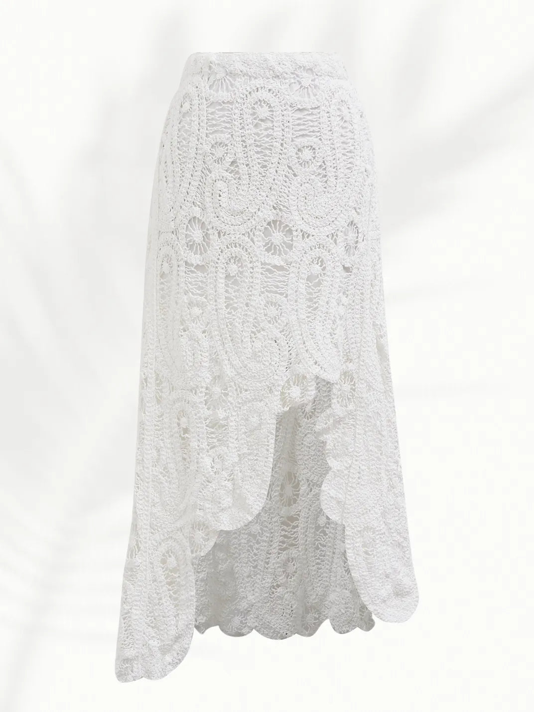 Conjunto Saia e Blusa Crochê Paisley Branco EstiloE, Conjunto Feminino, Conjunto Saia e Blusa, Conjunto Feminino Saia e Blusa, Conjunto Feminino Elegante, Conjunto Croche Feminino, Conjunto Saia e Blusa Croche, Conjunto Croche Branco