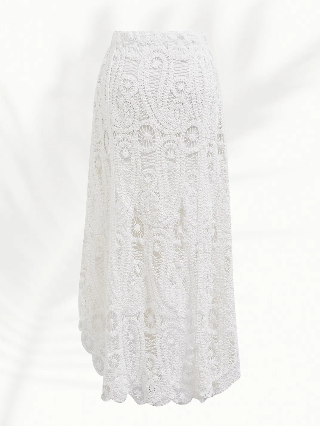 Conjunto Saia e Blusa Crochê Paisley Branco EstiloE, Conjunto Feminino, Conjunto Saia e Blusa, Conjunto Feminino Saia e Blusa, Conjunto Feminino Elegante, Conjunto Croche Feminino, Conjunto Saia e Blusa Croche, Conjunto Croche Branco