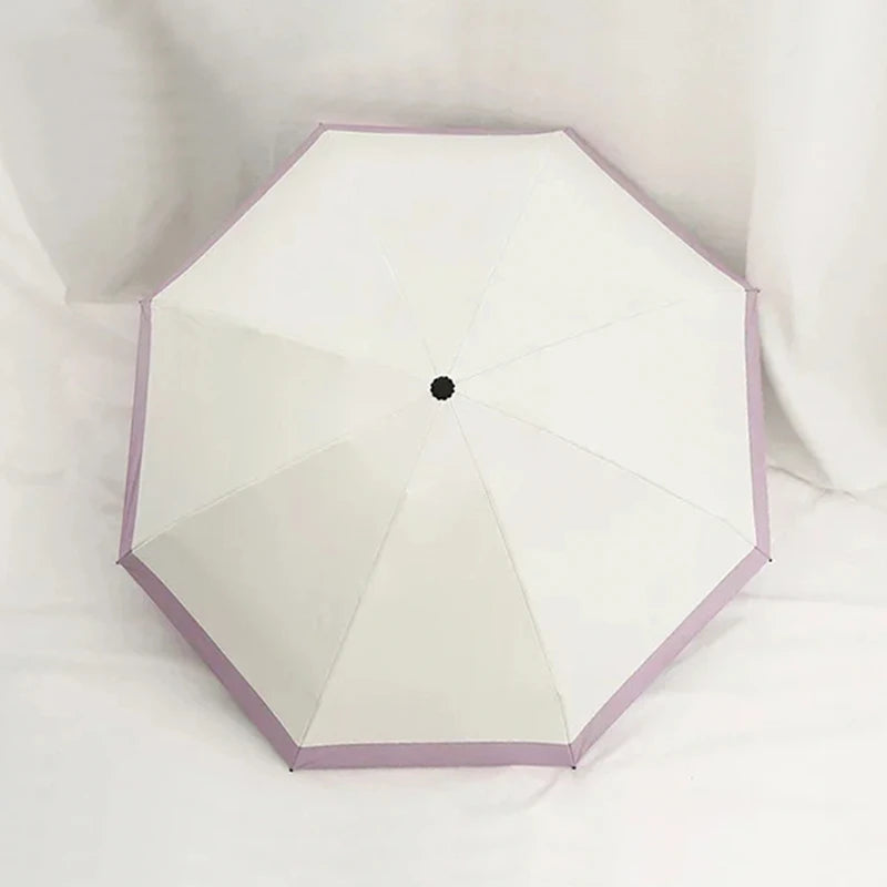 Sombrinha Bicolor Lilac - Estilo.E, Sombrinha, Sombrinha com Proteção Solar, Sombrinha Mini, Mini Guarda Chuva, Sombrinha Pequena, Guarda Chuva de Bolsa, Sombrinha de Chuva
