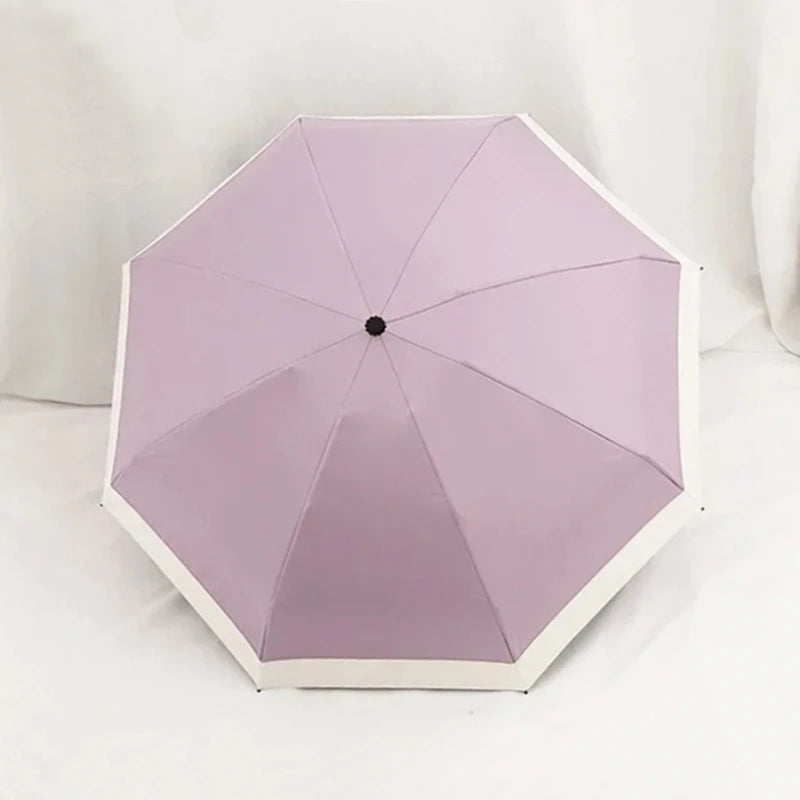 Sombrinha Bicolor Lilac - Estilo.E, Sombrinha, Sombrinha com Proteção Solar, Sombrinha Mini, Mini Guarda Chuva, Sombrinha Pequena, Guarda Chuva de Bolsa, Sombrinha de Chuva