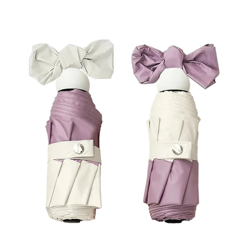 Sombrinha Mini Bicolor Lilac - Estilo.E, Sombrinha, Sombrinha com Proteção Solar, Sombrinha Mini, Mini Guarda Chuva, Sombrinha Pequena, Guarda Chuva de Bolsa, Sombrinha de Chuva