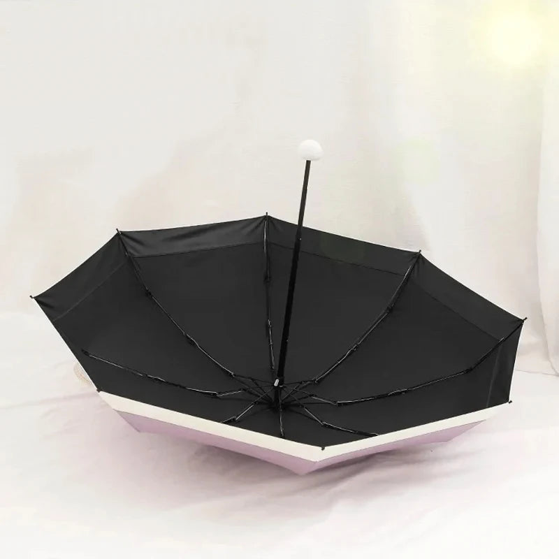 Sombrinha Mini Bicolor Lilac - Estilo.E, Sombrinha, Sombrinha com Proteção Solar, Sombrinha Mini, Mini Guarda Chuva, Sombrinha Pequena, Guarda Chuva de Bolsa, Sombrinha de Chuva