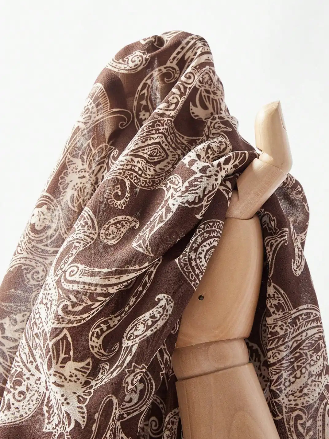 Vestido Longo Franzido Manga Longa Boho- EstiloE, Vestido Manga Longa Bufante, Vestido Longo, Vestido Manga Longa, Vestido Boho, Vestido Elegante, Vestido Casual, Vestido Chiffon, Vestido Estampa Paislay, Vestido Boho Chic