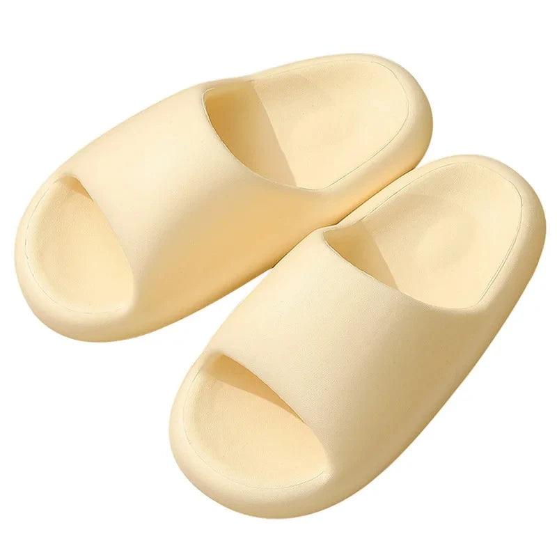 Chinelo Nuvem Feminino Soft Amarelo - Estilo.E