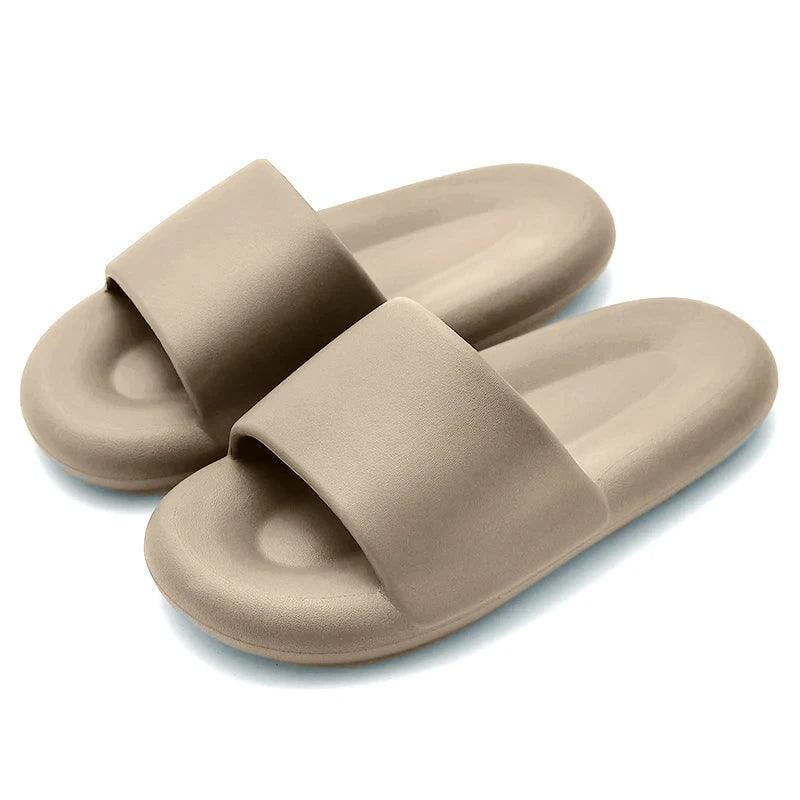 Chinelo Nuvem Feminino Confort Areia - Estilo.E