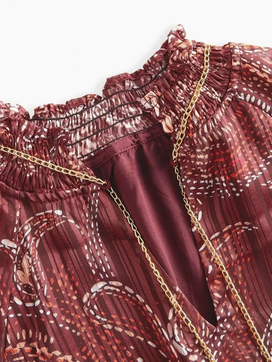 Blusa Manga Longa Textura Vinho - EstiloE, Camisa Manga Longa, Camisa Feminina Manga Longa, Camisa Feminina Floral, Camisa Feminina Estampada, Camisa Feminina, Blusa Sofisticada, Blusa Manga Longa, Blusa Feminina Vinho, Blusa Feminina, Blusa Estampa Pasley, Blusa Elegante