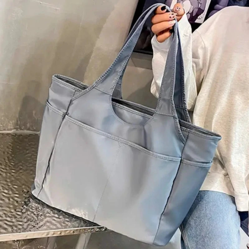 Bolsa Feminina Grande Versátil Azul - Estilo.e