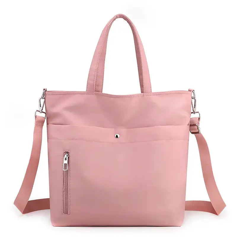 Bolsa Feminina Nylon Elegance Rosa - Estilo.e