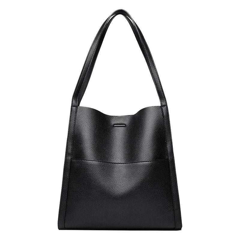 Bolsa Feminina Alça Dupla Ombro Preta, Bolsa Feminina, Bolsa Feminina Grande, Bolsa de Ombro,