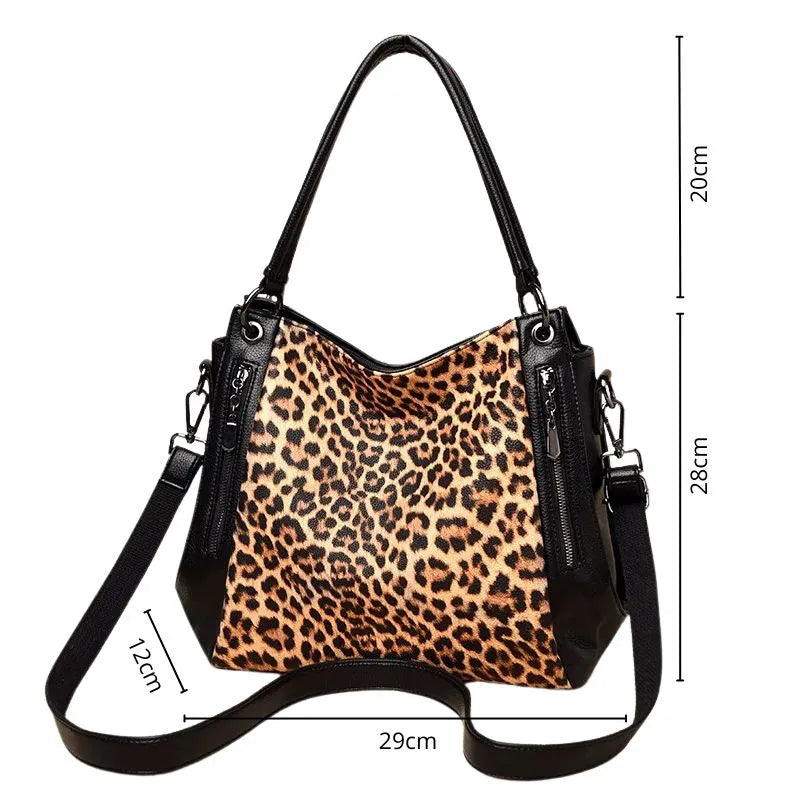 Bolsa de Ombro Animal Print, Bolsa Feminina, Bolsa Feminina Grande, Bolsa de ombro, Bolsa Animal Print