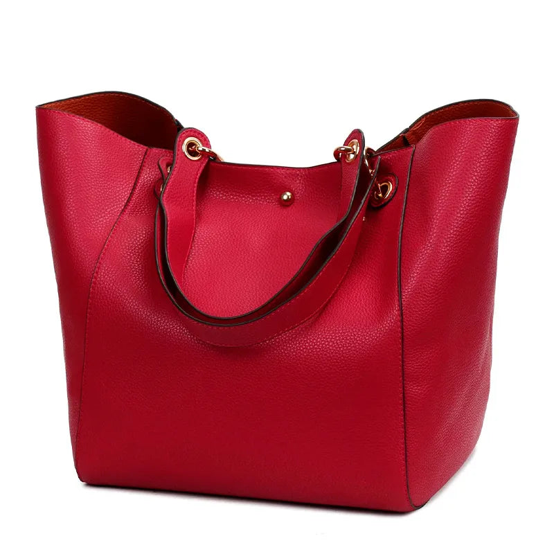 Bolsa Feminina Grande Maxi Vermelho - Estilo.E, Bolsas Feminina Grandes, Bolsa Grande, Bolsa Feminina de Ombro, Bolsa Feminina, Bolsa de Ombro