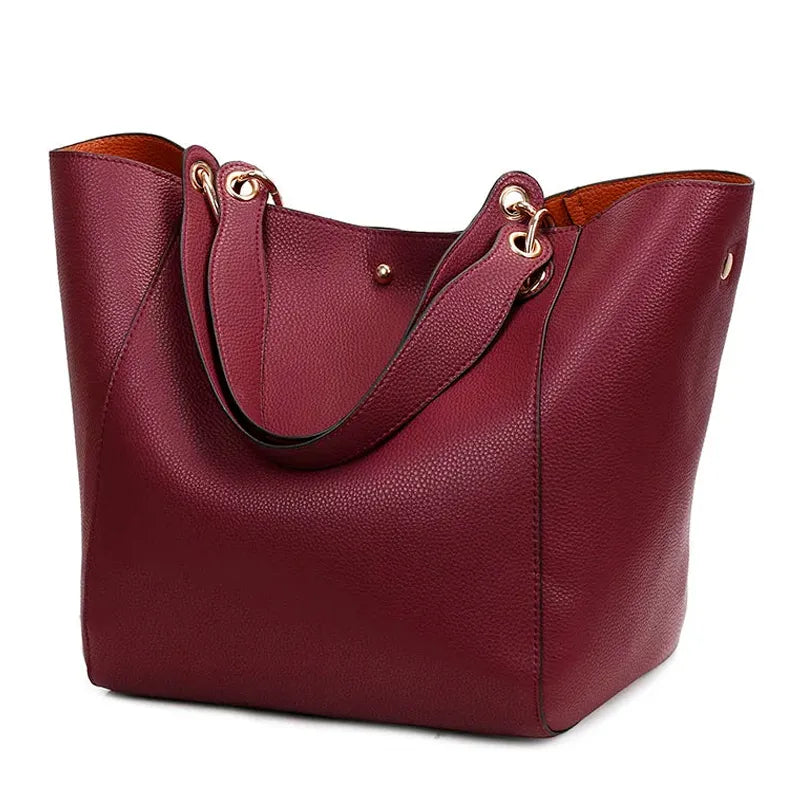 Bolsa Feminina Grande Maxi Vinho - Estilo.E, Bolsas Feminina Grandes, Bolsa Grande, Bolsa Feminina de Ombro, Bolsa Feminina, Bolsa de Ombro