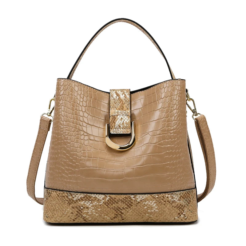 Bolsa Feminina Textura Croco Caqui, Bolsa Feminina Média, Bolsa Feminina de Ombro, Bolsa Transversal Feminina, Bolsa Feminina, Bolsa de Passeio, Bolsa de Ombro,