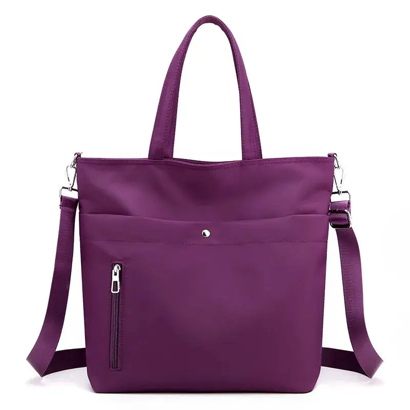 Bolsa Feminina Nylon Elegance Roxo - Estilo.e