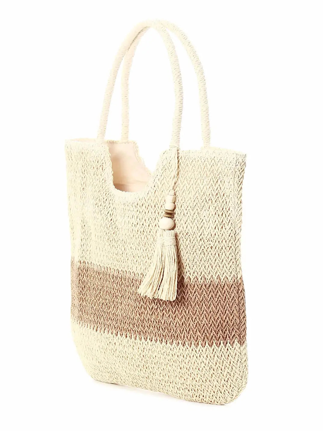 Bolsa de Palha Bicolor Bege EstiloE, Bolsa de Palha, Bolsa de Praia, Bolsa Grande, Bolsa de Praia de Palha, Bolsa Feminina, Bolsa Grande de Praia, Bolsa de Croche, Bolsa Boho, Bolsa de Ombro