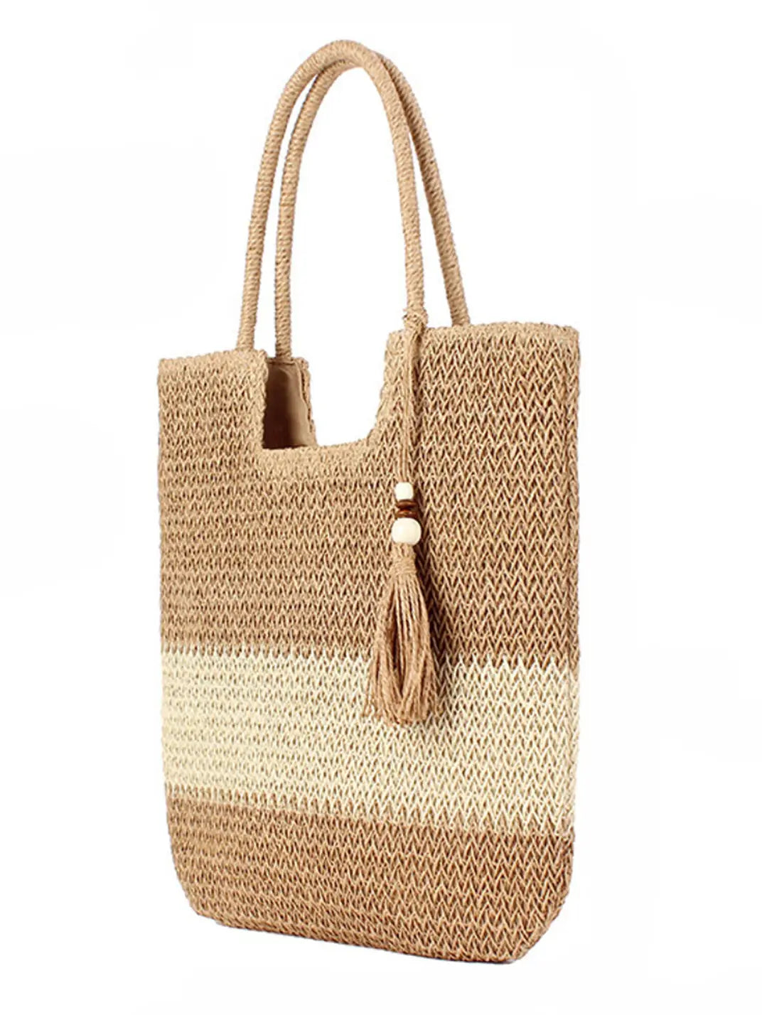 Bolsa de Palha Bicolor Caqui EstiloE, Bolsa de Palha, Bolsa de Praia, Bolsa Grande, Bolsa de Praia de Palha, Bolsa Feminina, Bolsa Grande de Praia, Bolsa de Croche, Bolsa Boho, Bolsa de Ombro
