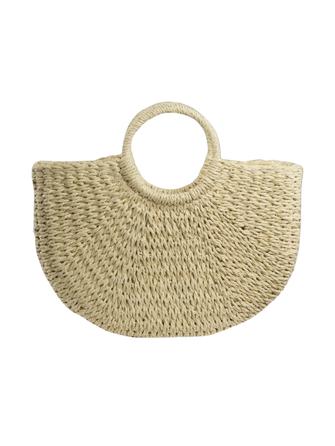 Bolsa de Palha Meia Lua Bege EstiloE, Bolsa de Palha, Bolsa de Praia, Bolsa Grande, Bolsa de Praia de Palha, Bolsa Feminina, Bolsa Grande de Praia, Bolsa Boho, Bolsa de Mão