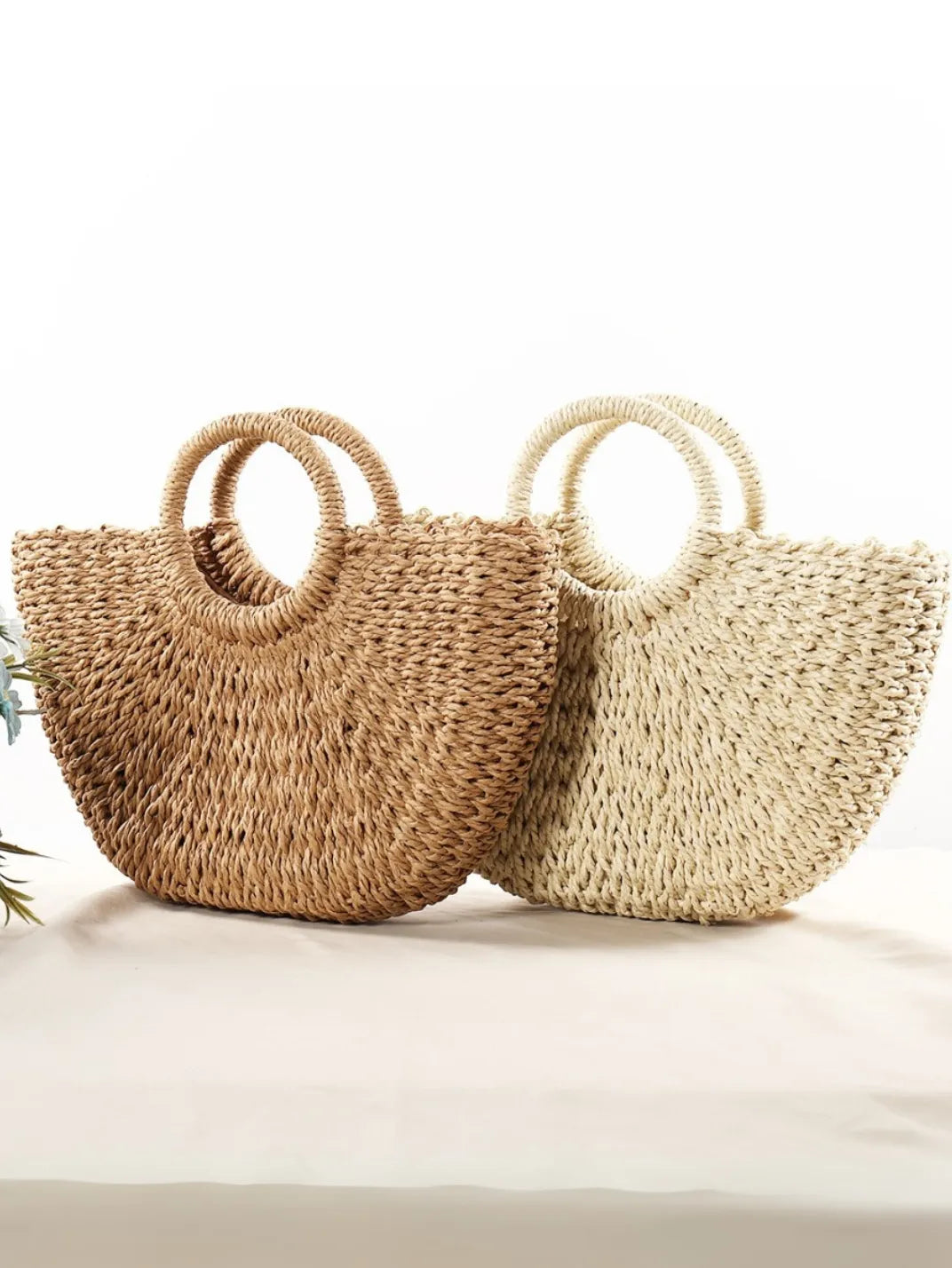 Bolsa de Palha Meia Lua Caqui EstiloE, Bolsa de Palha, Bolsa de Praia, Bolsa Grande, Bolsa de Praia de Palha, Bolsa Feminina, Bolsa Grande de Praia, Bolsa Boho, Bolsa de Mão