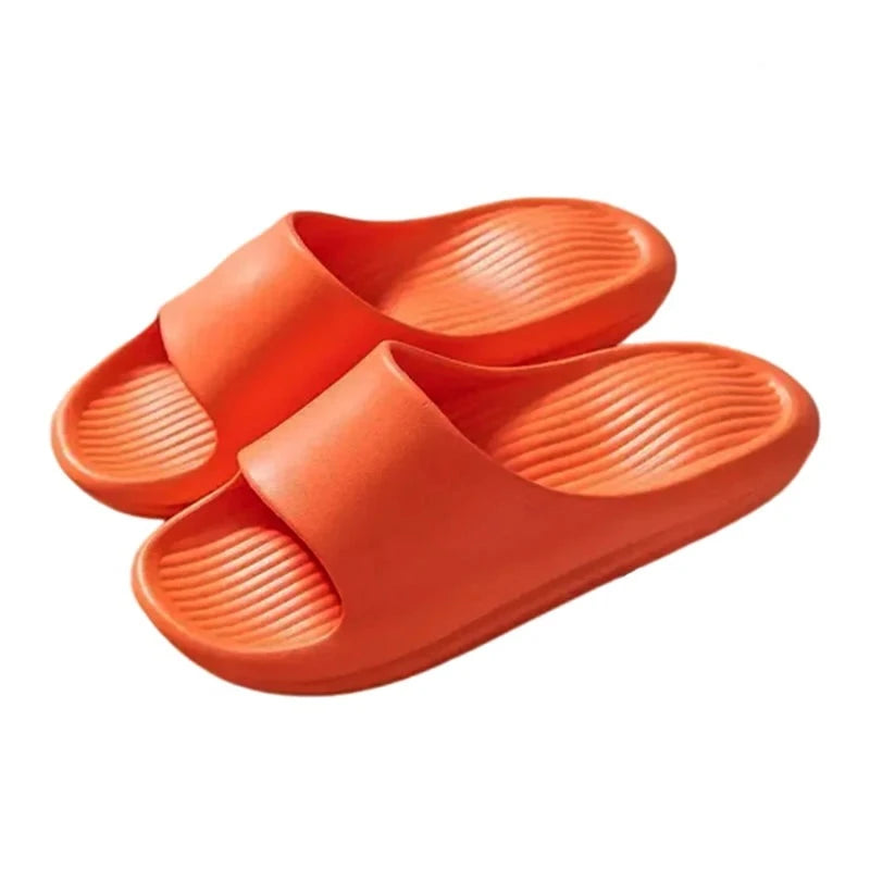 Chinelo Nuvem Feminino Anatômico Laranja - Estilo.E