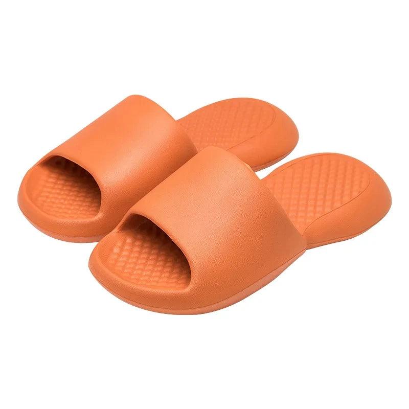 Chinelo Nuvem Feminino Slim Laranja - Estilo.E