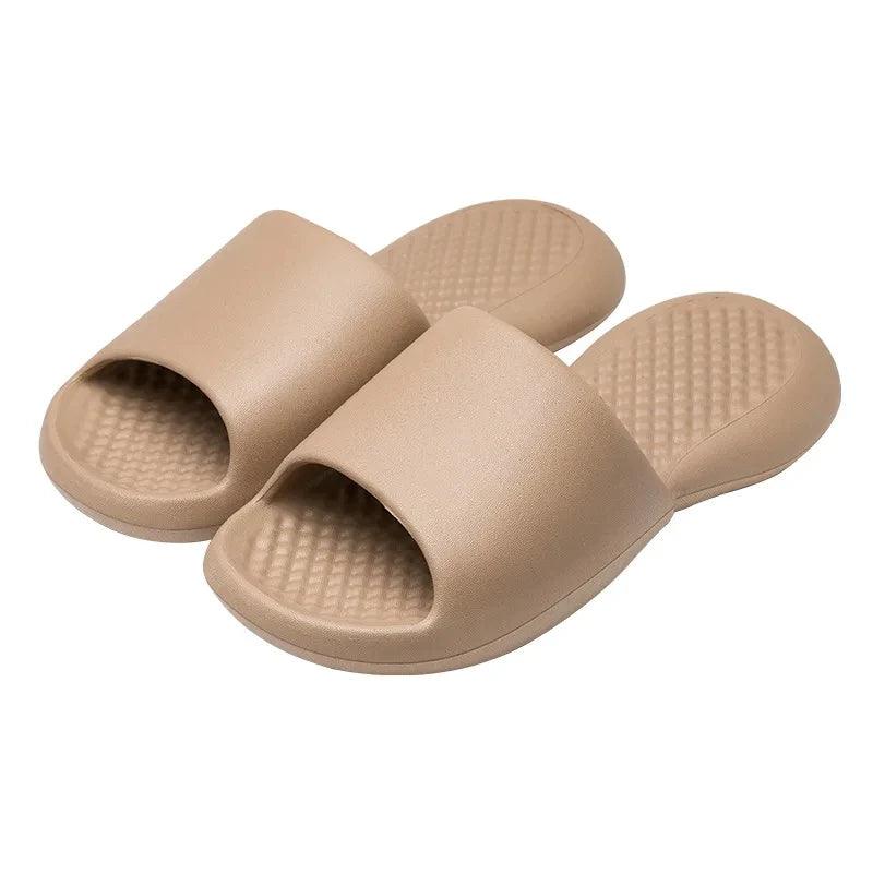 Chinelo Nuvem Feminino Slim Caqui - Estilo.E