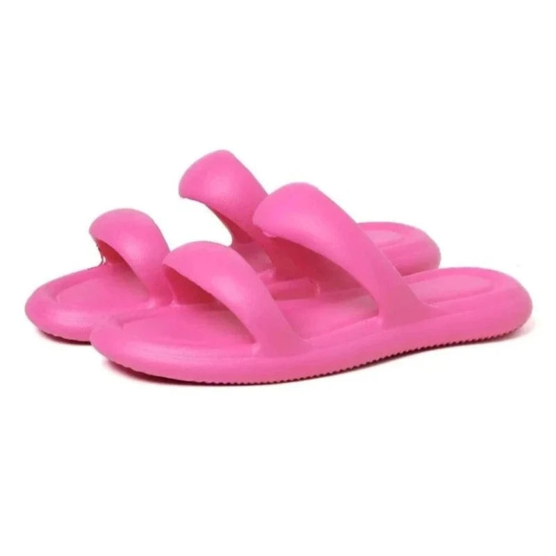 Chinelo Flatform Nuvem Soft Pink - Estilo.E