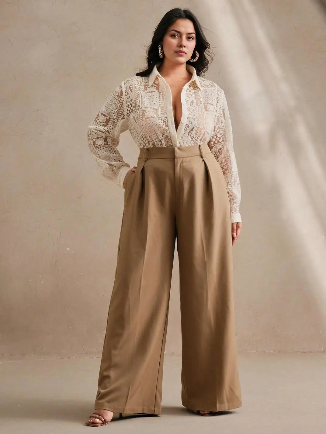 Camisa Feminina Manga Longa Bordada  Plus - EstiloE, Camisa Manga Longa, Camisa Feminina Manga Longa, Camisa Feminina Bordada, Camisa Feminina Estampada, Camisa Feminina, Blusa Sofisticada, Blusa Manga Longa, Blusa Feminina Marfim, Blusa Feminina, Blusa Bordada, Blusa Elegante, Camisa Feminina Plus Size, Blusa Manga Longa Plus Size,