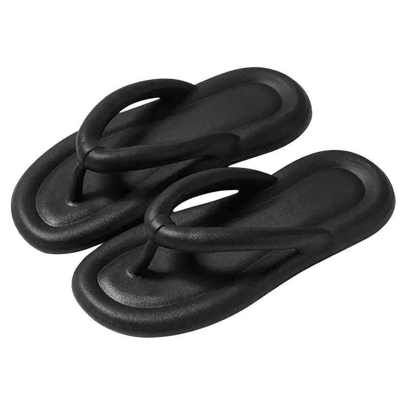 Chinelo de Dedo Feminino Nuvem Preto - Estilo.E