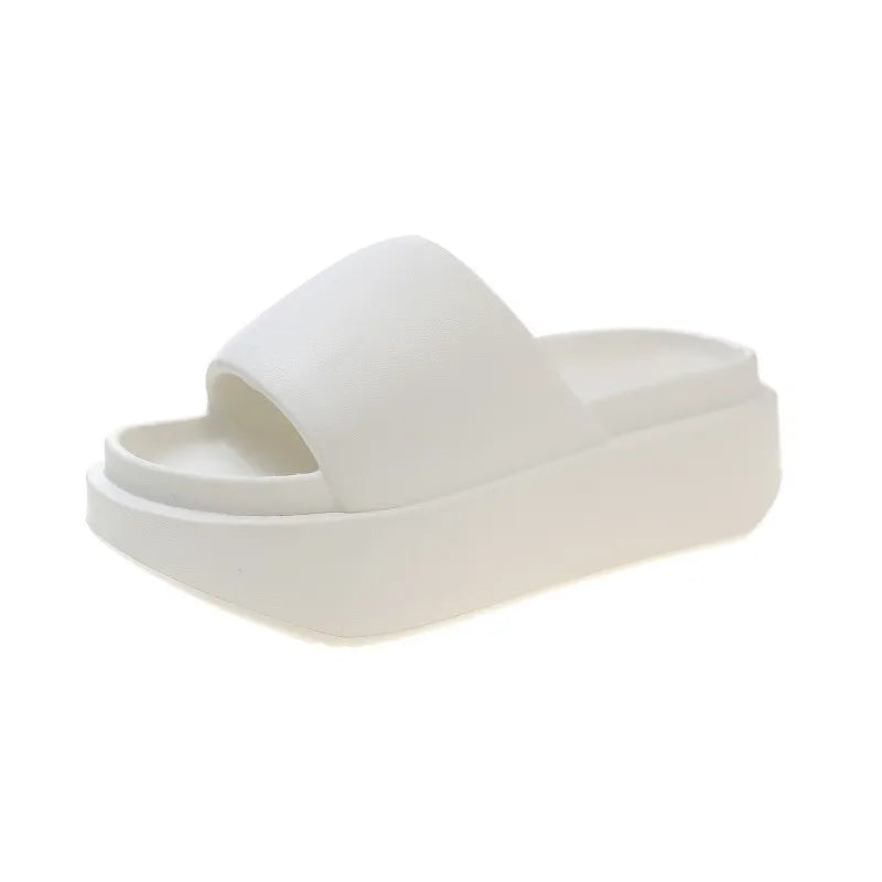 Chinelo Plataforma Feminino Flatform Branco - Estilo.E, Chinelo Feminino, Sandália Flatform, Chinelo Plataforma, Chinelos Plataforma Feminino, Chinelo Flatform, Tamanco Feminino, Tamanco Plataforma,