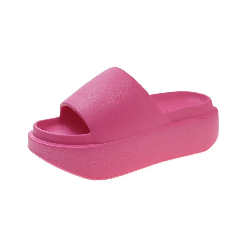 Chinelo Plataforma Feminino Flatform Pink - Estilo.E, Chinelo Feminino, Sandália Flatform, Chinelo Plataforma, Chinelos Plataforma Feminino, Chinelo Flatform, Tamanco Feminino, Tamanco Plataforma,