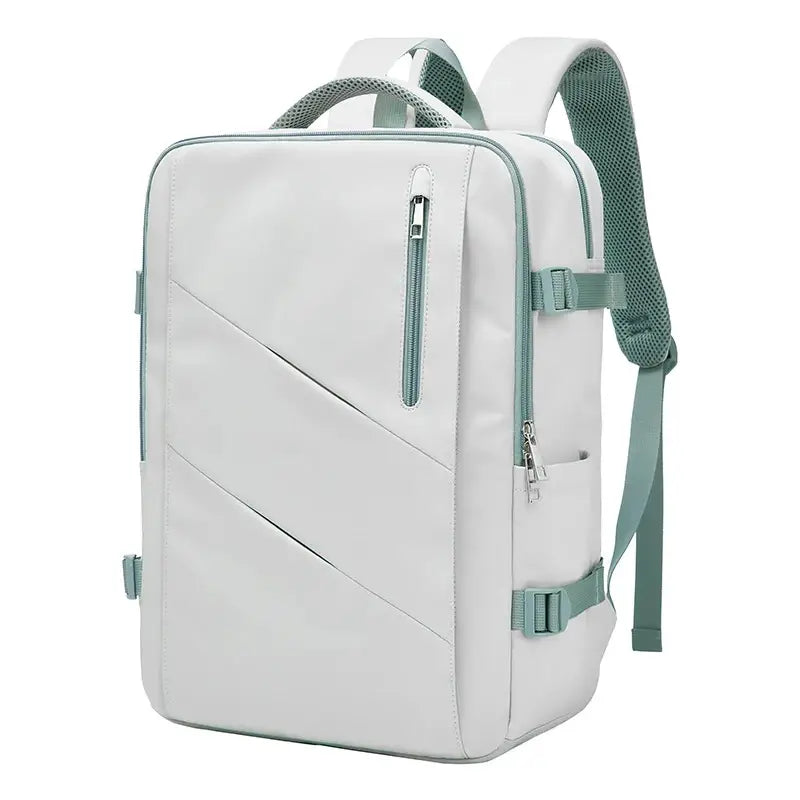 Mala de Viagem Mochila Feminina Branco Off Estilo.e, Mala Feminina, Mala de Mao, Mala Pequena de Viagem, Bolsa Mala, Bolsa Mochila Feminina