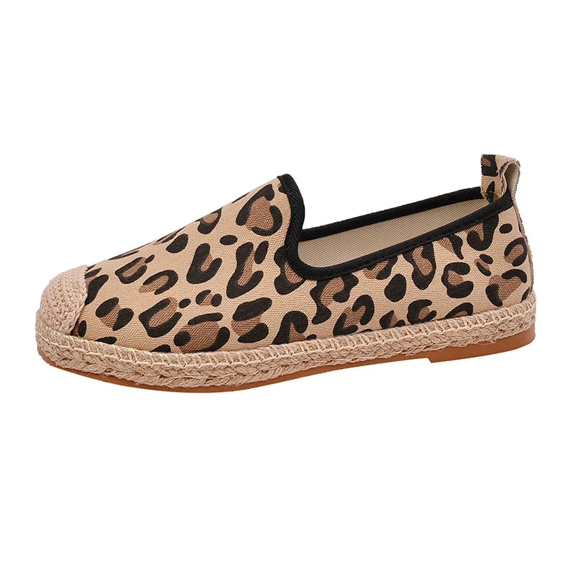 Sapatilha Loafer Aimal Print Onça - Estilo.E