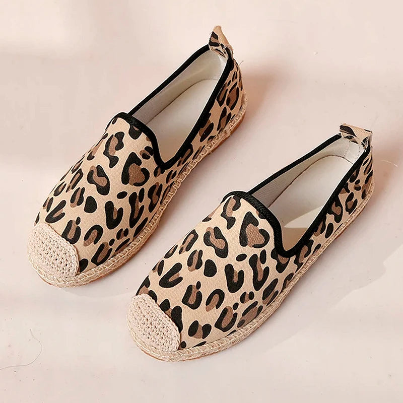 Sapatilha Loafer Aimal Print Onça - Estilo.E