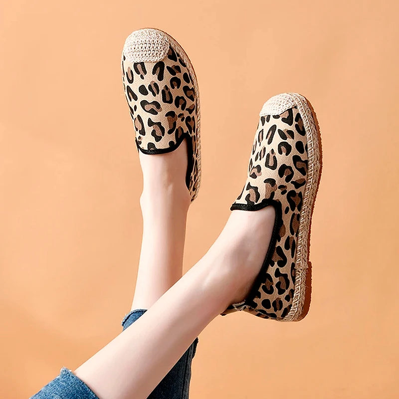 Sapatilha Loafer Aimal Print Onça - Estilo.E