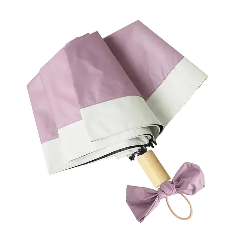 Sombrinha Manual Bicolor Lilac Roxa - Estilo.E, Sombrinha, Sombrinha Manual, Sombrinha com Proteção Solar, Sombrinha Mini, Mini Guarda Chuva, Sombrinha Pequena, Guarda Chuva de Bolsa, Sombrinha de Chuva